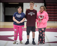 THS Wrestling Senior Night. Seniors and Families 1-20-25