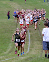 Big 7 Girls Cross Country Meet 2014