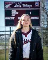THS Lady Viking Softball Senior Photos 2020