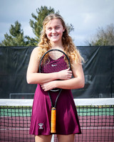 THS Girls Tennis Team and Individuals 2020