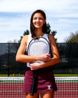 THS Girls Tennis Team and Individuals 2019