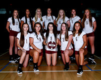 THS JV Volleyball 2017-18 Team and Individual Photos