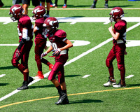 Jr Viking PeeWee Football 2016  vs Crockett 8/27/16